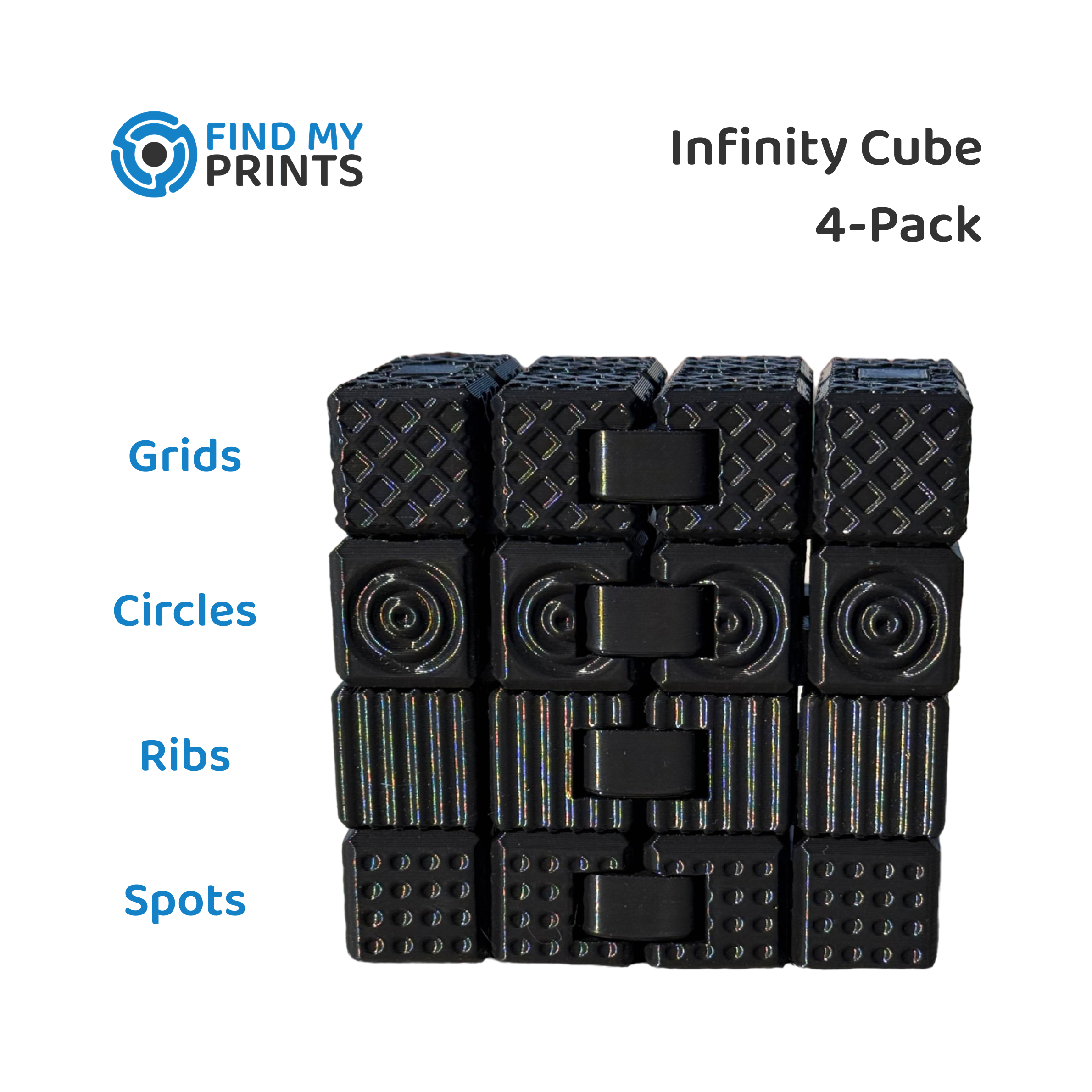 Infinity Cube — 4 Pack